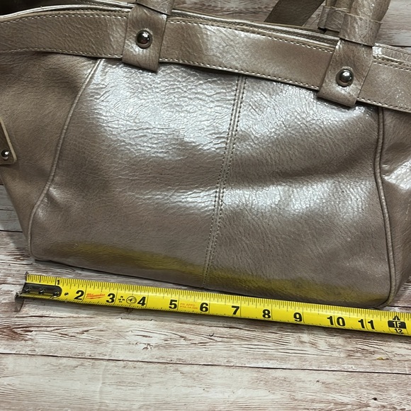 NWT Worthington Bone March Krinkle Handbag Shoulder Bag Crossbody purse - Picture 14 of 16